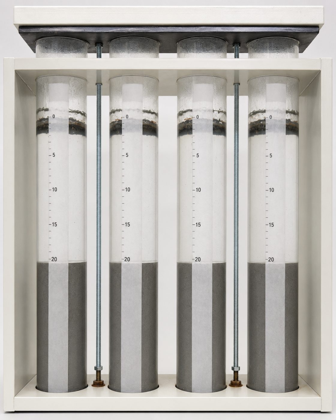 Columnas de sedimentación graduadas